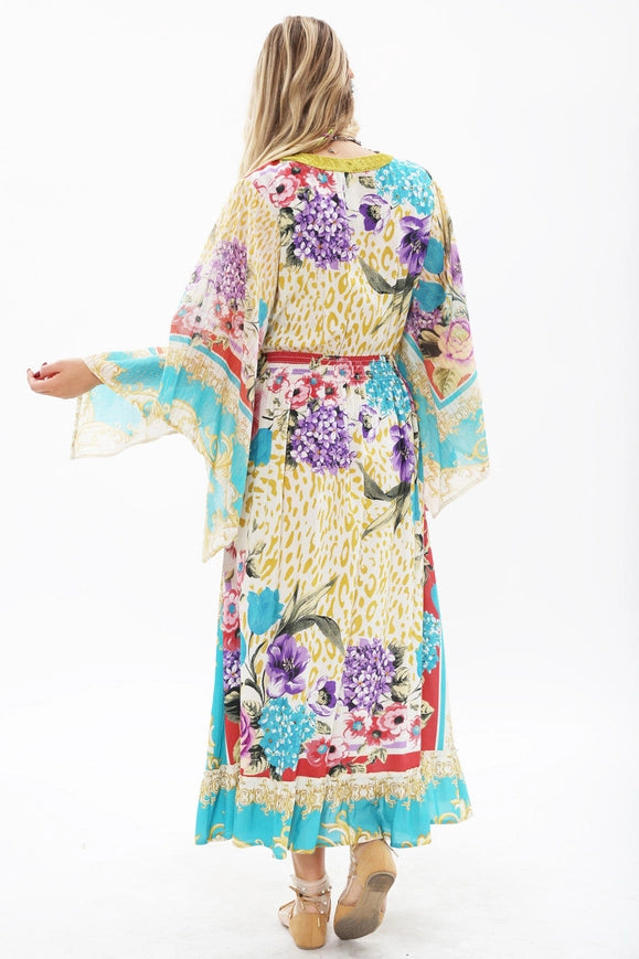 Artisan Leopard Maxi Dress-Dress-Aratta-XS-Urbanheer