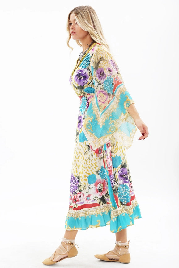 Artisan Leopard Maxi Dress-Dress-Aratta-XS-Urbanheer