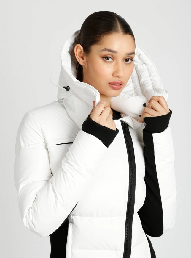 Asymmetrical Puffer Jacket Bright White-Puffer Jacket-Blanc Noir-XS-Bright White-Urbanheer