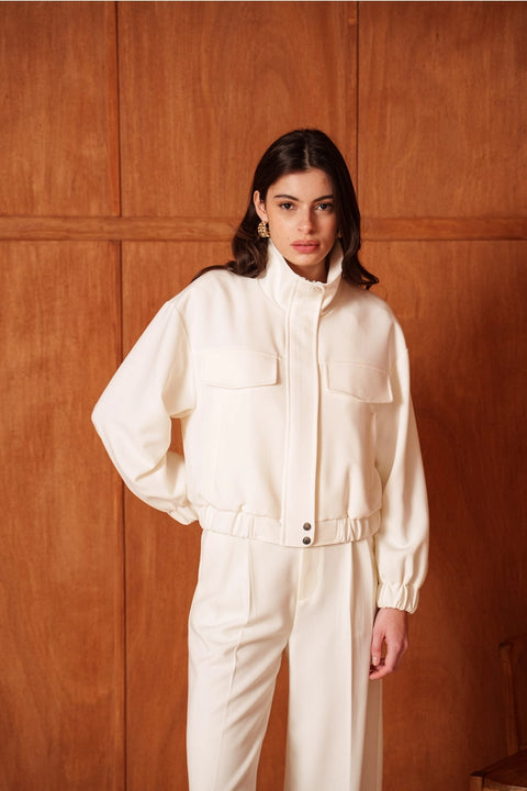 Aura High-Neck Bomber