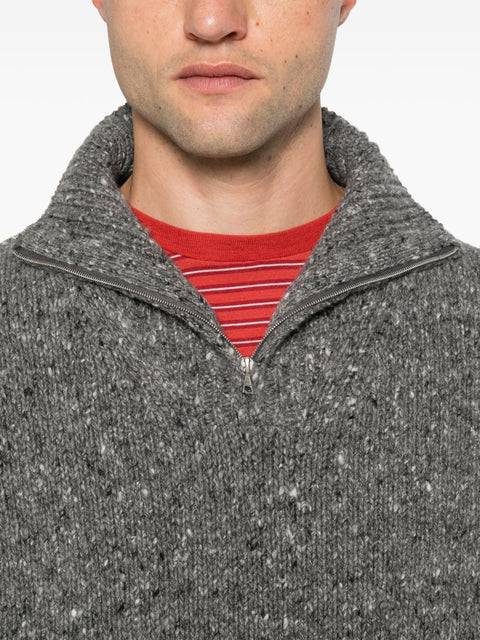 Auralee Wool turtle-neck jumper