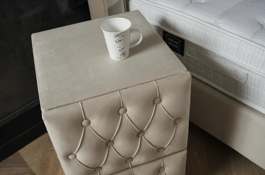 Aurora Bedside Table-Bedside Table-Dreamhouseonline-Pink-Urbanheer