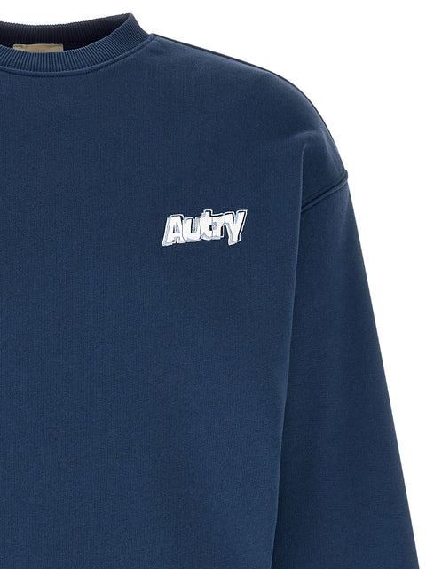 Autry Logo Print Embroidery Sweatshirt