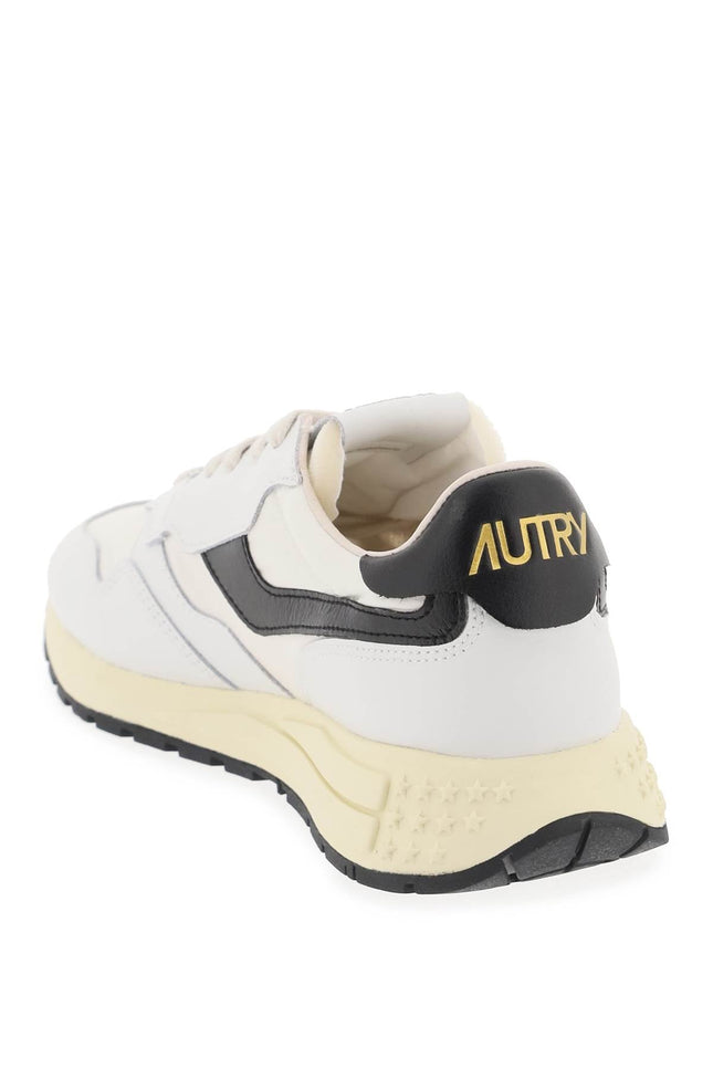 Autry Low-Cut Nylon And Leather Reelwind Sneakers-men > shoes > sneakers-Autry-Urbanheer