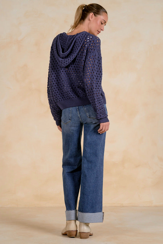 Ava Hoodie Cardigan