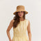 Avril Tencel Blend Ruched Sleeveless Blouse