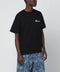 Awake NY Black cotton T-shirt with logo