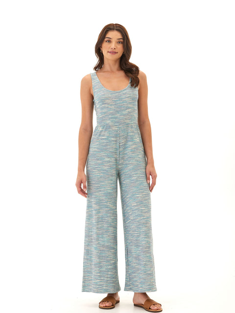 Ayesha Marble Rib Twist Jumpsuit