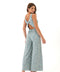 Ayesha Marble Rib Twist Jumpsuit