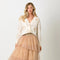 Aztec Pattern Button Down Cardigan Ivory Mix-Cardigan-Mystree-S-Ivory Mix-Urbanheer