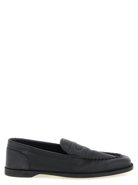 John Lobb Pace Light Grain Loafers