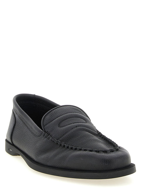 John Lobb Pace Light Grain Loafers