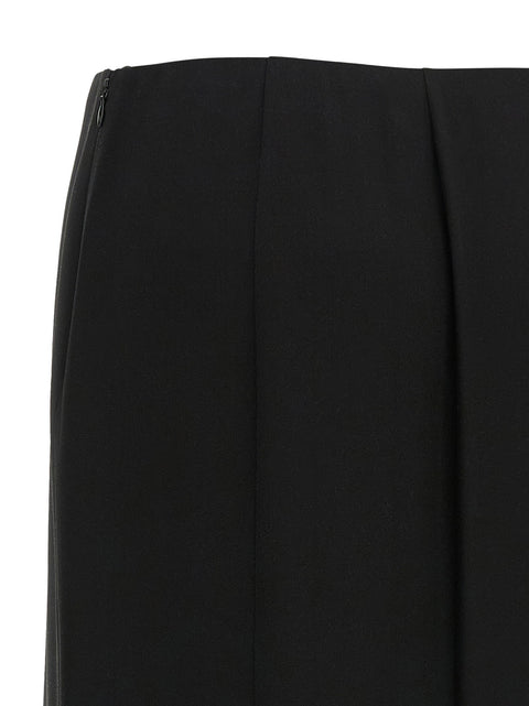 Valentino Garavani Crêpe De Chine Skirt