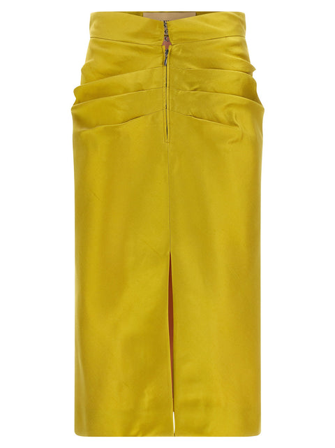 Valentino Garavani Shantung Silk Skirt