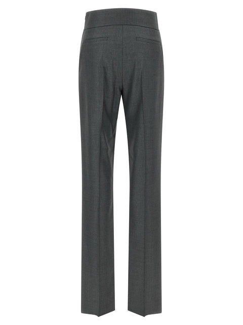 Valentino Garavani Textured Silk Wool Pants