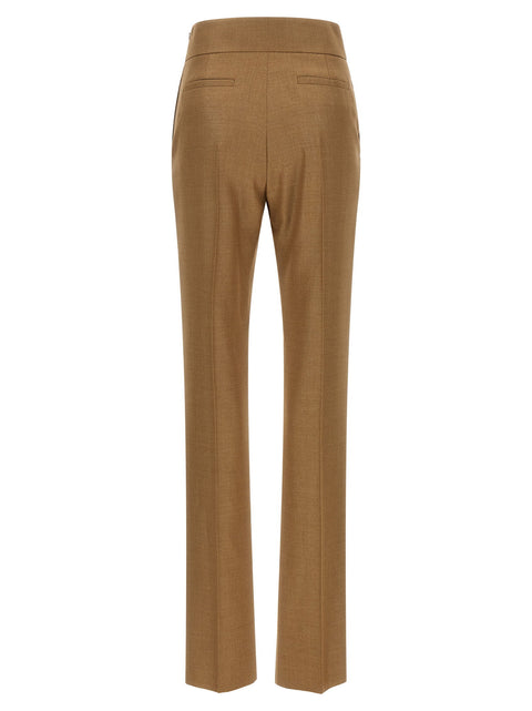 Valentino Garavani Textured Silk Wool Pants