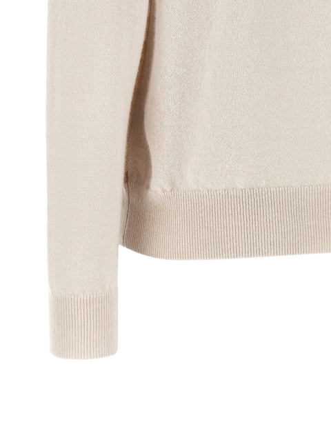 Ballantyne New Diamond Turtleneck Sweater With Diamond Intarsia
