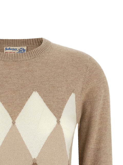 Ballantyne Classic Diamond Diamond-shaped Sweater