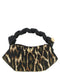 Ganni Metallic Cloque Bou Handbag