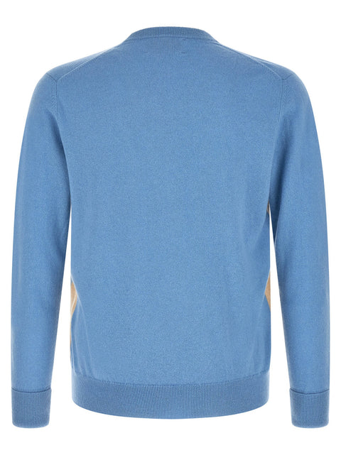 Ballantyne Classic Diamond Intarsia Sweater