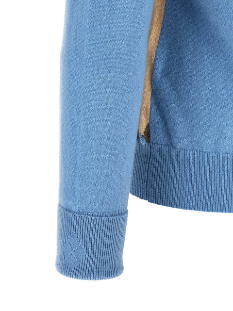 Ballantyne Classic Diamond Intarsia Sweater