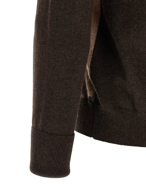 Ballantyne Classic Diamond Intarsia Sweater