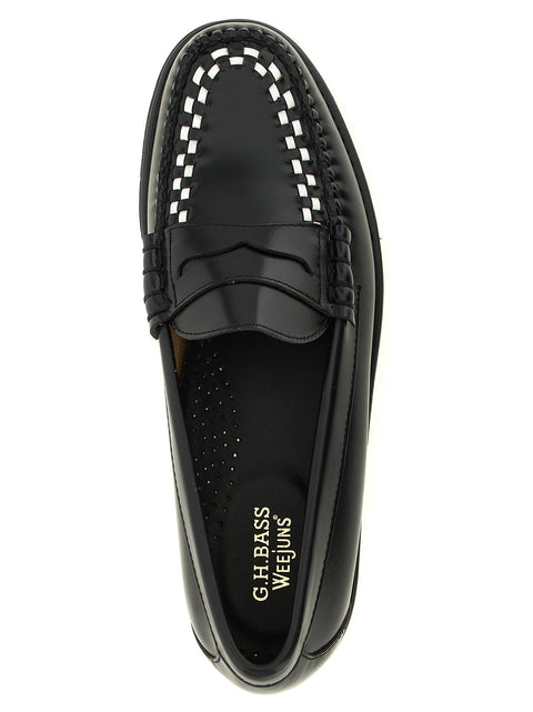 G.h. Bass Weejuns Larson Weave Loafers