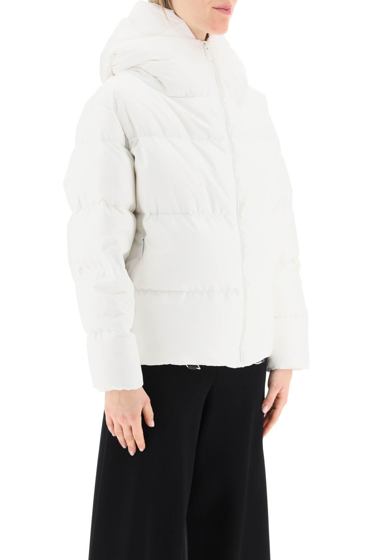 Bacon 'New Cloud Gda' Puffer Jacket-Clothing Women Jackets-Bacon-White-XS-Urbanheer
