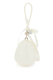 Simone Rocha Mini Micro Egg Bag With Bell Charm-Bag-Simone Rocha-os-Urbanheer