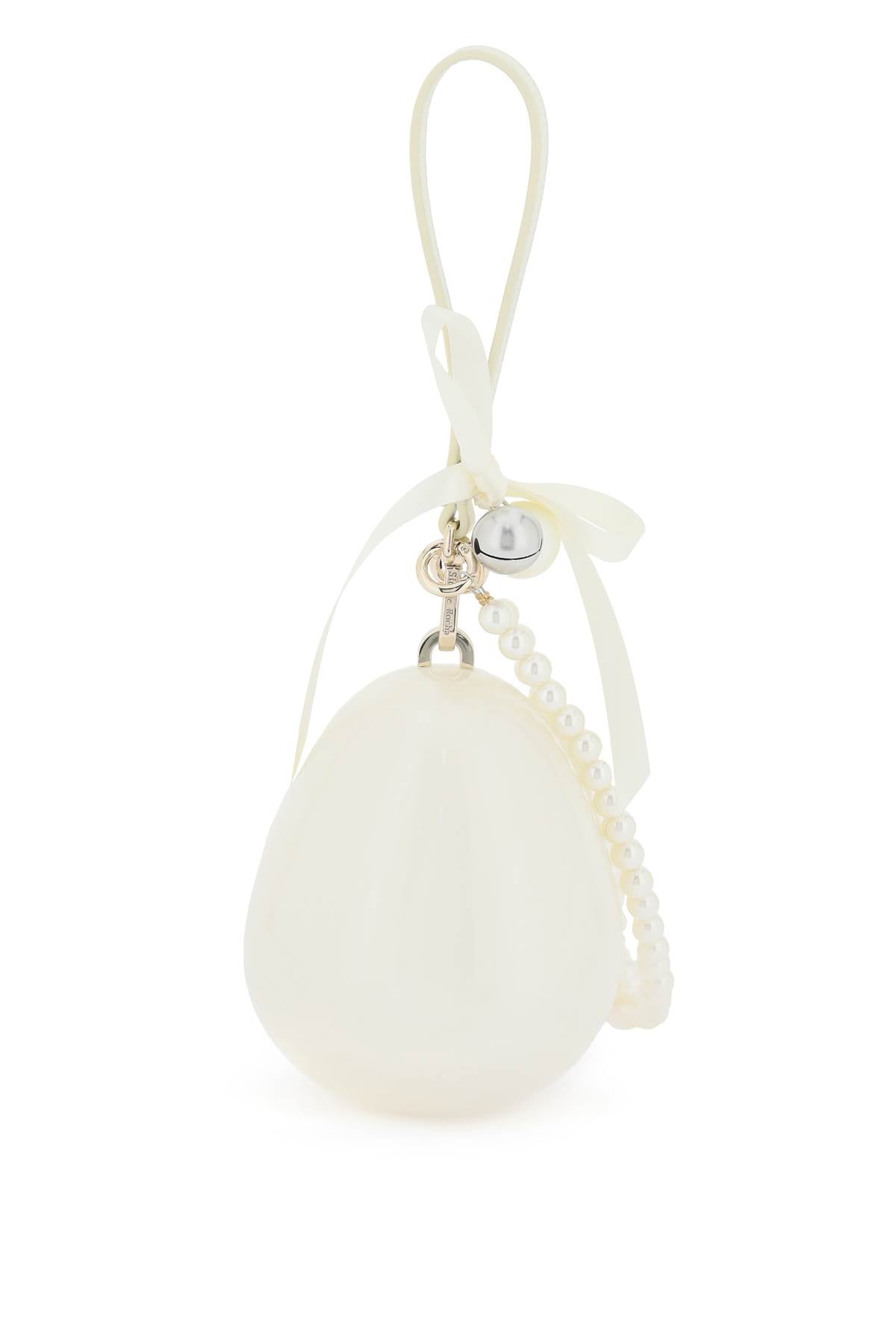 Simone Rocha Mini Micro Egg Bag With Bell Charm-Bag-Simone Rocha-os-Urbanheer