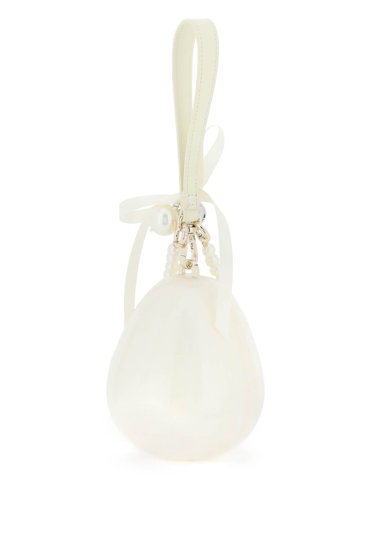 Simone Rocha Mini Micro Egg Bag With Bell Charm-Bag-Simone Rocha-os-Urbanheer