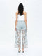 BAYEAS - HIGH RISE WIDE LEG JEANS WITH LACE SPLICED BLUE-Fashion-BAYEAS-LESLEY BLUE-26-Urbanheer