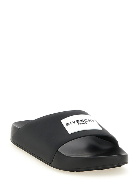 Givenchy Label Mules
