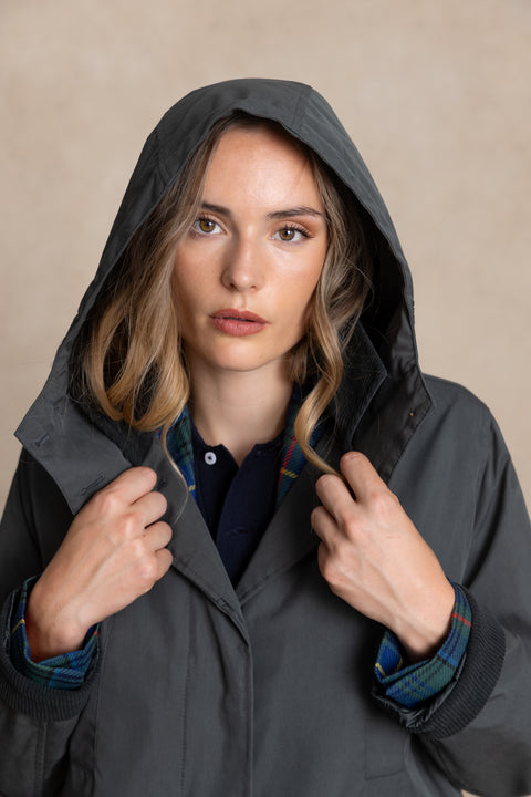 BERGEN-I oversized parka.