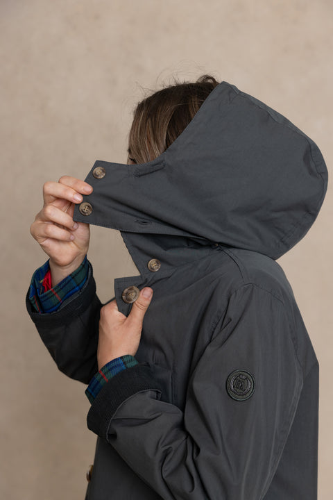 BERGEN-I oversized parka.
