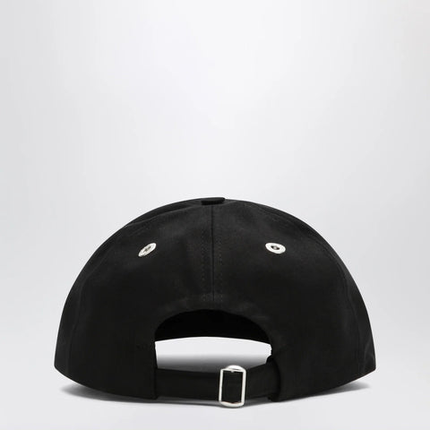 Ami Paris Black baseball cap with logo