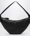 LEMAIRE Large black croissant bag