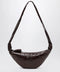 LEMAIRE Small Croissant bag in brown coated cotton