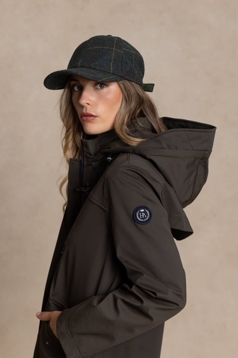 BIANCA long parka with heat-sealed seams
