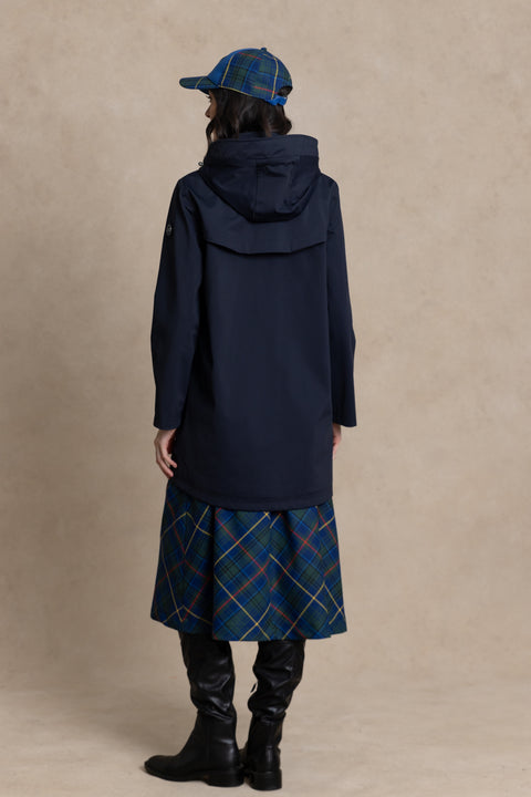 BIANCA long parka with heat-sealed seams