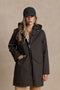 BIANCA long parka with heat-sealed seams
