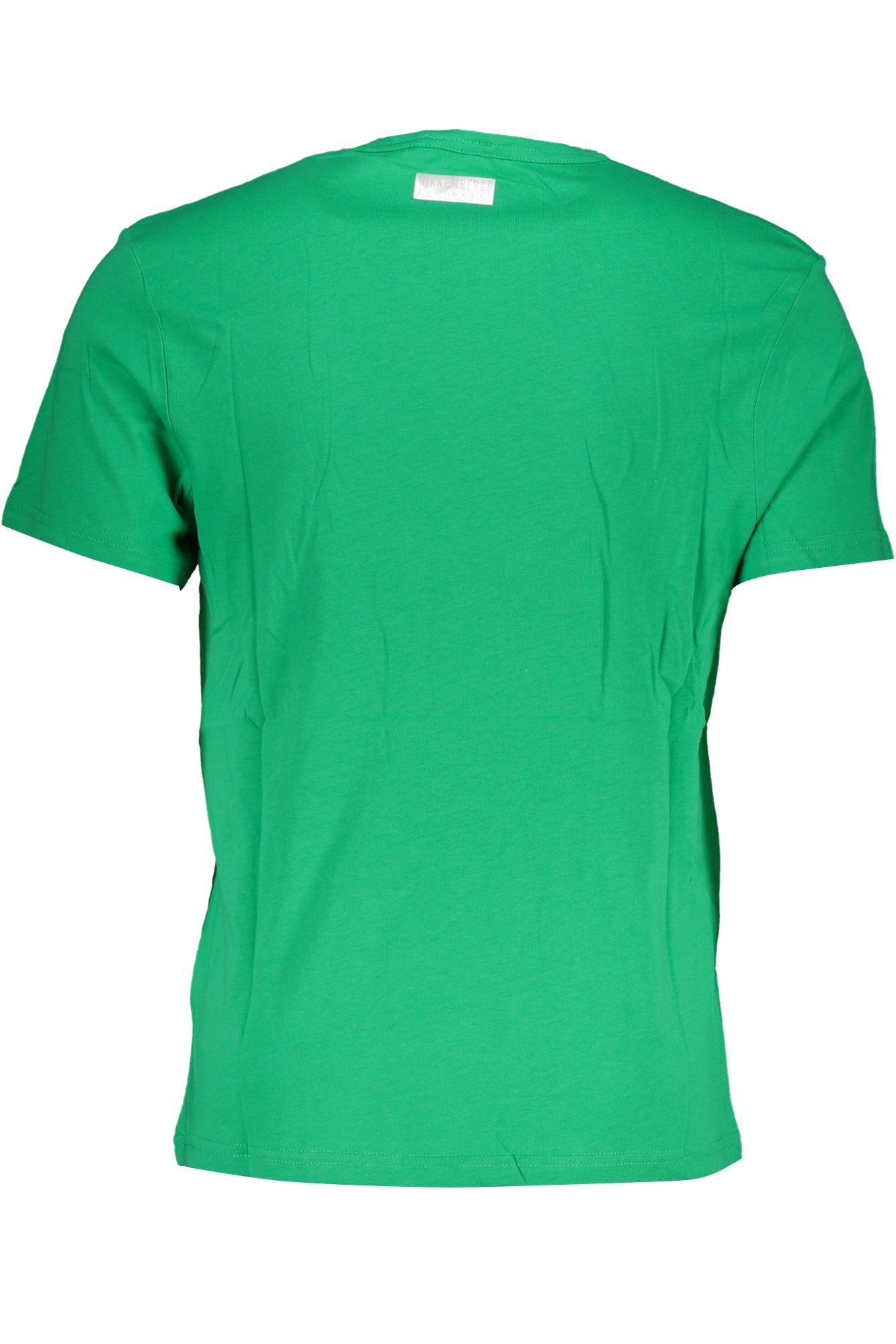 BIKKEMBERGS GREEN MEN'S SHORT SLEEVE T-SHIRT-T-Shirt-BIKKEMBERGS-GREEN-S-Urbanheer