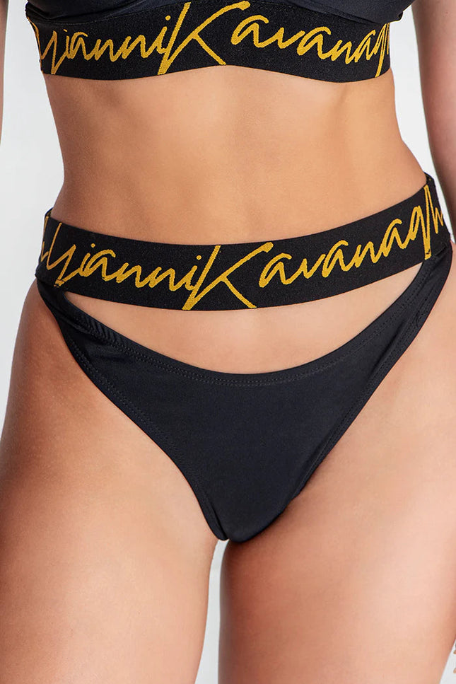 BLACK AUTHENTIC BIKINI-Bikini Panty-Gianni Kavanagh-Urbanheer
