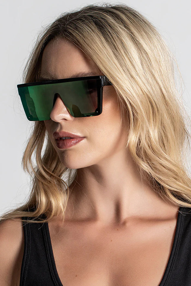 BLACK TECH SUNGLASSES-Accessories Sunglasses-Gianni Kavanagh-Height: 5Height: 5.3 cm; Length: 14.7 cm-Urbanheer