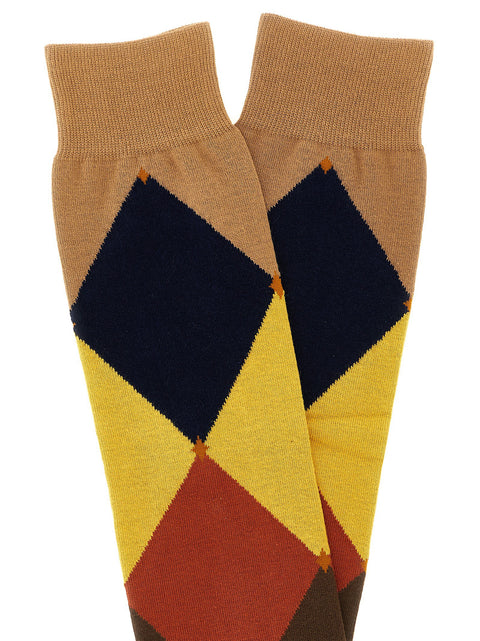 Ballantyne Diamond-shaped Socks