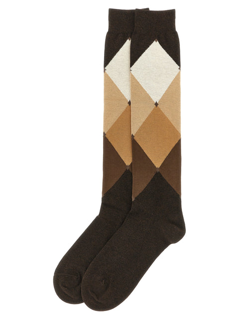 Ballantyne Diamond-shaped Socks