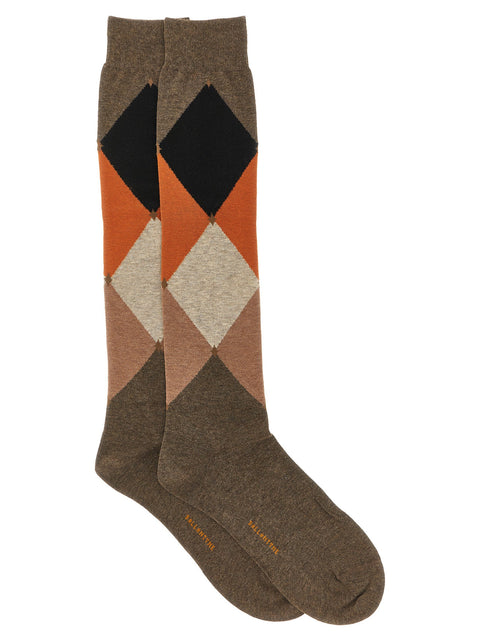 Ballantyne Diamond-shaped Socks