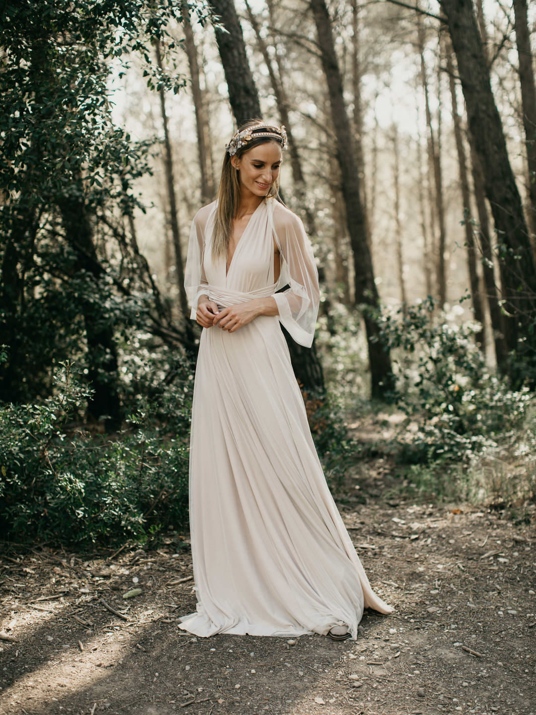 BOLERO TUL-MULTIDRESS-CEYLAN BCN-TUL IVORY-ÚNICA-Urbanheer