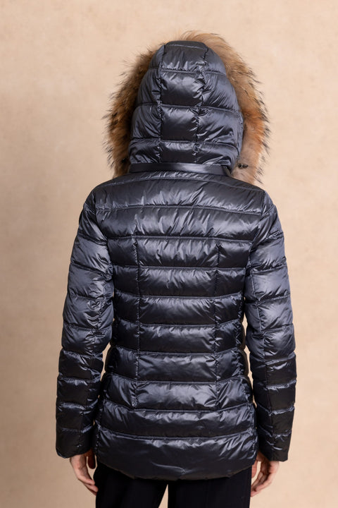 BRIANNA down jacket with a fitted silhouette
