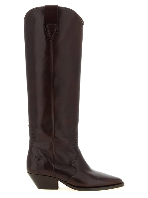 Isabel Marant Denvee Western Style High Boots